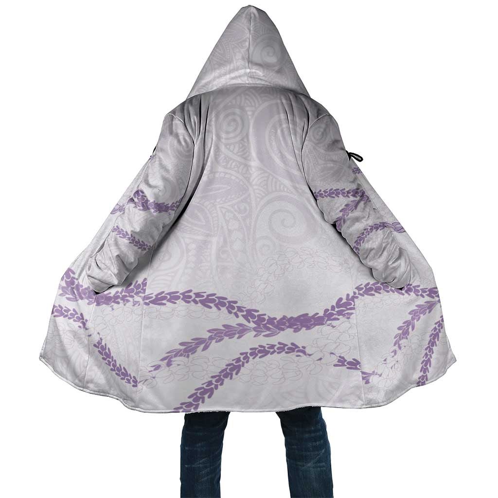Aloha Lei Mikioi Cloak Purple Polynesian Tribal Tatau Pattern LT9 Unisex Purple - Polynesian Pride