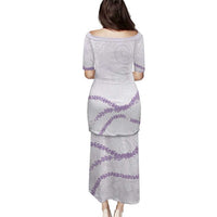 Aloha Lei Mikioi Puletasi Purple Polynesian Tribal Tatau Pattern LT9 - Polynesian Pride