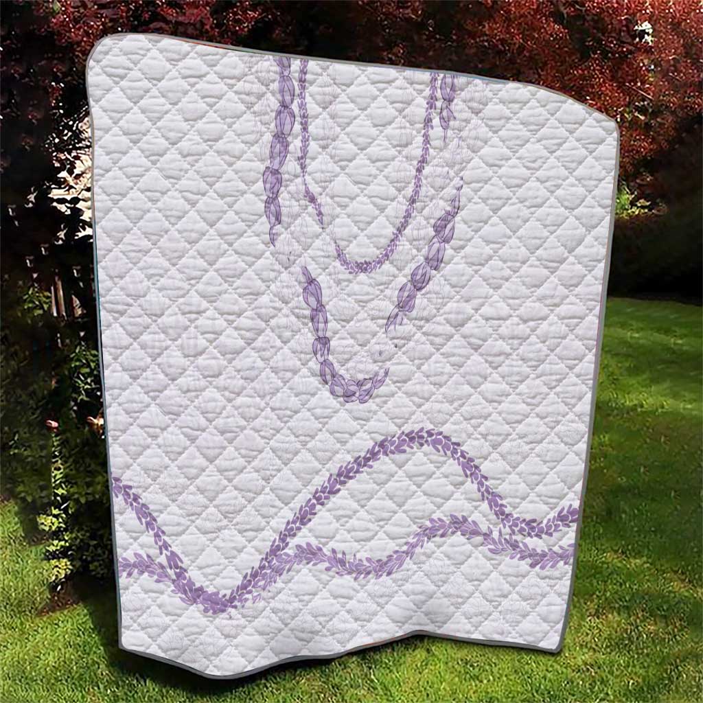 Aloha Lei Mikioi Quilt Purple Polynesian Tribal Tatau Pattern LT9 - Polynesian Pride