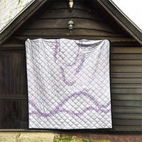 Aloha Lei Mikioi Quilt Purple Polynesian Tribal Tatau Pattern LT9 - Polynesian Pride