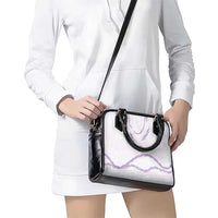 Aloha Lei Mikioi Shoulder Handbag Purple Polynesian Tribal Tatau Pattern LT9 - Polynesian Pride
