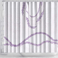 Aloha Lei Mikioi Shower Curtain Purple Polynesian Tribal Tatau Pattern LT9 - Polynesian Pride