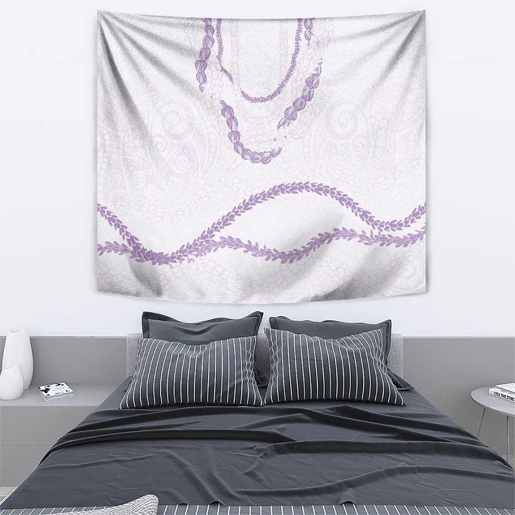 Aloha Lei Mikioi Tapestry Purple Polynesian Tribal Tatau Pattern LT9 - Polynesian Pride