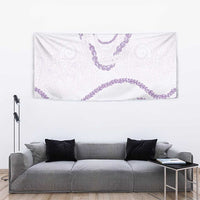 Aloha Lei Mikioi Tapestry Purple Polynesian Tribal Tatau Pattern LT9 - Polynesian Pride