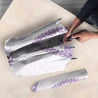 Aloha Lei Mikioi Umbrella Purple Polynesian Tribal Tatau Pattern LT9 - Polynesian Pride