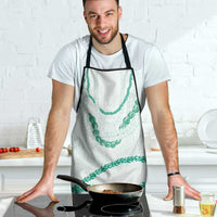 Aloha Lei Mikioi Apron Sage Green Polynesian Tribal Tatau Pattern LT9 - Polynesian Pride