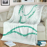 Aloha Lei Mikioi Blanket Sage Green Polynesian Tribal Tatau Pattern LT9 - Polynesian Pride