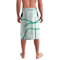 Aloha Lei Mikioi Lavalava Sage Green Polynesian Tribal Tatau Pattern LT9 - Polynesian Pride