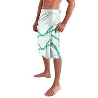 Aloha Lei Mikioi Lavalava Sage Green Polynesian Tribal Tatau Pattern LT9 - Polynesian Pride