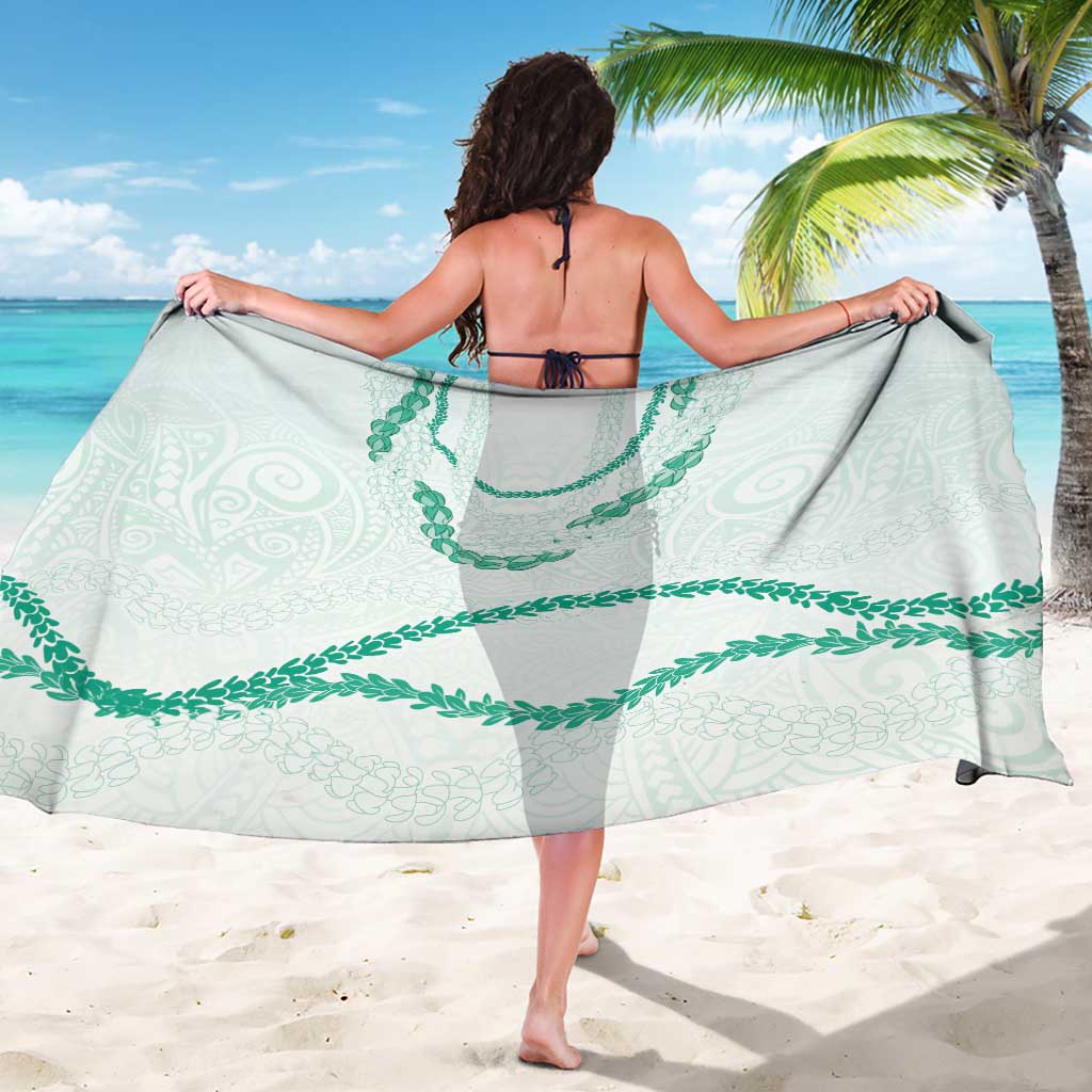 Aloha Lei Mikioi Sarong Sage Green Polynesian Tribal Tatau Pattern LT9 - Polynesian Pride