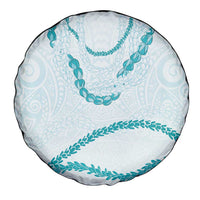 Aloha Lei Mikioi Spare Tire Cover Teal Polynesian Tribal Tatau Pattern LT9 - Polynesian Pride