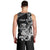 Personalised New Zealand Potae Pango Cricket Men Tank Top Special Maori Hei Tiki Tribal Tattoo