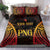 Custom Papua New Guinea Cricket Bedding Set Go Barramundis