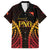 Custom Papua New Guinea Cricket Family Matching Short Sleeve Bodycon Dress and Hawaiian Shirt Go Barramundis