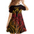 Custom Papua New Guinea Cricket Family Matching Summer Maxi Dress and Hawaiian Shirt Go Barramundis