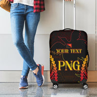 Custom Papua New Guinea Cricket Luggage Cover Go Barramundis LT9 - Polynesian Pride