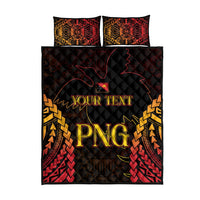 Custom Papua New Guinea Cricket Quilt Bed Set Go Barramundis LT9 - Polynesian Pride
