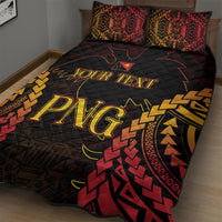 Custom Papua New Guinea Cricket Quilt Bed Set Go Barramundis LT9 - Polynesian Pride