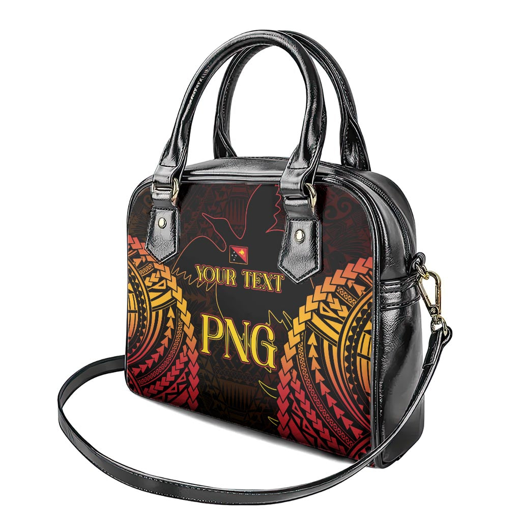 Custom Papua New Guinea Cricket Shoulder Handbag Go Barramundis LT9 - Polynesian Pride
