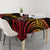 Custom Papua New Guinea Cricket Tablecloth Go Barramundis