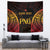 Custom Papua New Guinea Cricket Tapestry Go Barramundis