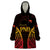 Custom Papua New Guinea Cricket Wearable Blanket Hoodie Go Barramundis