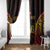 Custom Papua New Guinea Cricket Window Curtain Go Barramundis