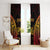 Custom Papua New Guinea Cricket Window Curtain Go Barramundis