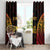 Custom Papua New Guinea Cricket Window Curtain Go Barramundis