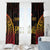 Custom Papua New Guinea Cricket Window Curtain Go Barramundis