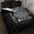 Custom Papua New Guinea Cricket Quilt Bed Set Tribal Bird of Paradise Tattoo