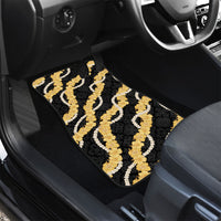 Aloha Melemele Hibiscus Pikake Lei Car Mats Hawaiian Quilt Pattern LT9 - Polynesian Pride