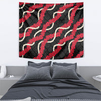Aloha Ula'ula Hibiscus Pikake Lei Tapestry Hawaiian Quilt Pattern LT9 - Polynesian Pride