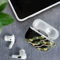 Puakenikeni Anthurium Pikake Lei AirPods Case Hawaiian Quilt Pattern LT9 - Polynesian Pride