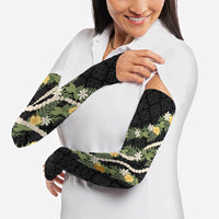 Puakenikeni Anthurium Pikake Lei Arm Sleeves Hawaiian Quilt Pattern LT9 - Polynesian Pride