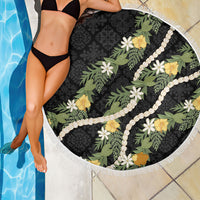Puakenikeni Anthurium Pikake Lei Beach Blanket Hawaiian Quilt Pattern LT9 - Polynesian Pride