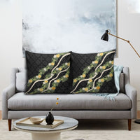 Puakenikeni Anthurium Pikake Lei Pillow Cover Hawaiian Quilt Pattern LT9 - Polynesian Pride