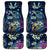 Plumeria Turtles Traditional Tribal Car Mats