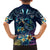 Plumeria Turtles Traditional Tribal Family Matching Puletasi and Hawaiian Shirt