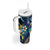 Plumeria Turtles Traditional Tribal Tumbler With Handle