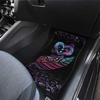 Personalised Your Life Matters Car Mats Suicide Prevention Awareness Semicolon Heart LT9 - Polynesian Pride