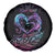 Personalised Your Life Matters Spare Tire Cover Suicide Prevention Awareness Semicolon Heart