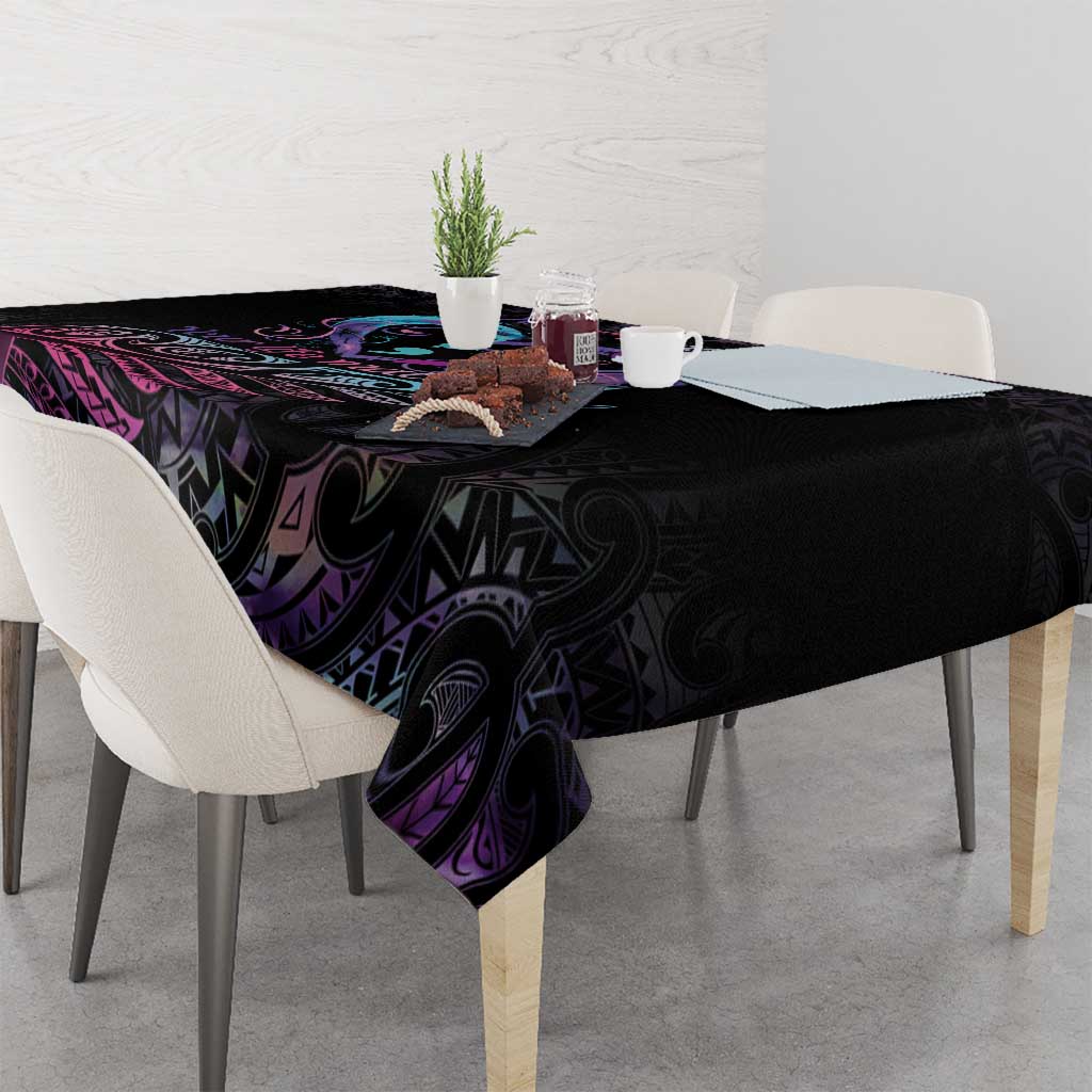 Personalised Your Life Matters Tablecloth Suicide Prevention Awareness Semicolon Heart LT9 - Polynesian Pride