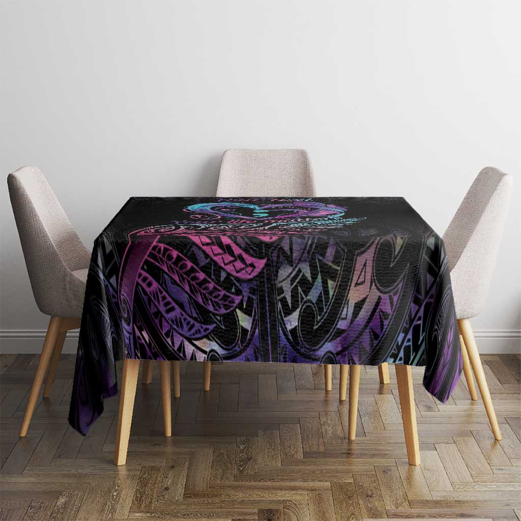 Personalised Your Life Matters Tablecloth Suicide Prevention Awareness Semicolon Heart LT9 - Polynesian Pride