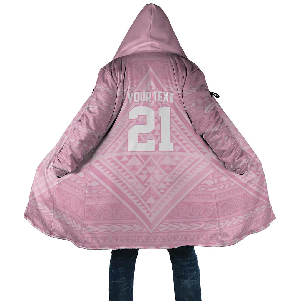 Custom New Zealand Basketball Indigenous Cloak LT9 Unisex Pink - Polynesian Pride