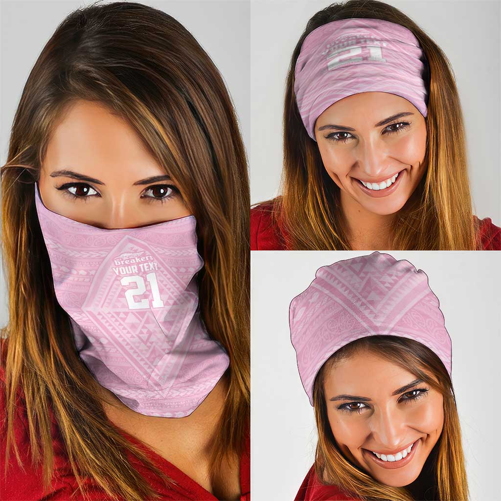 Custom New Zealand Basketball Indigenous Neck Gaiter LT9 - Polynesian Pride