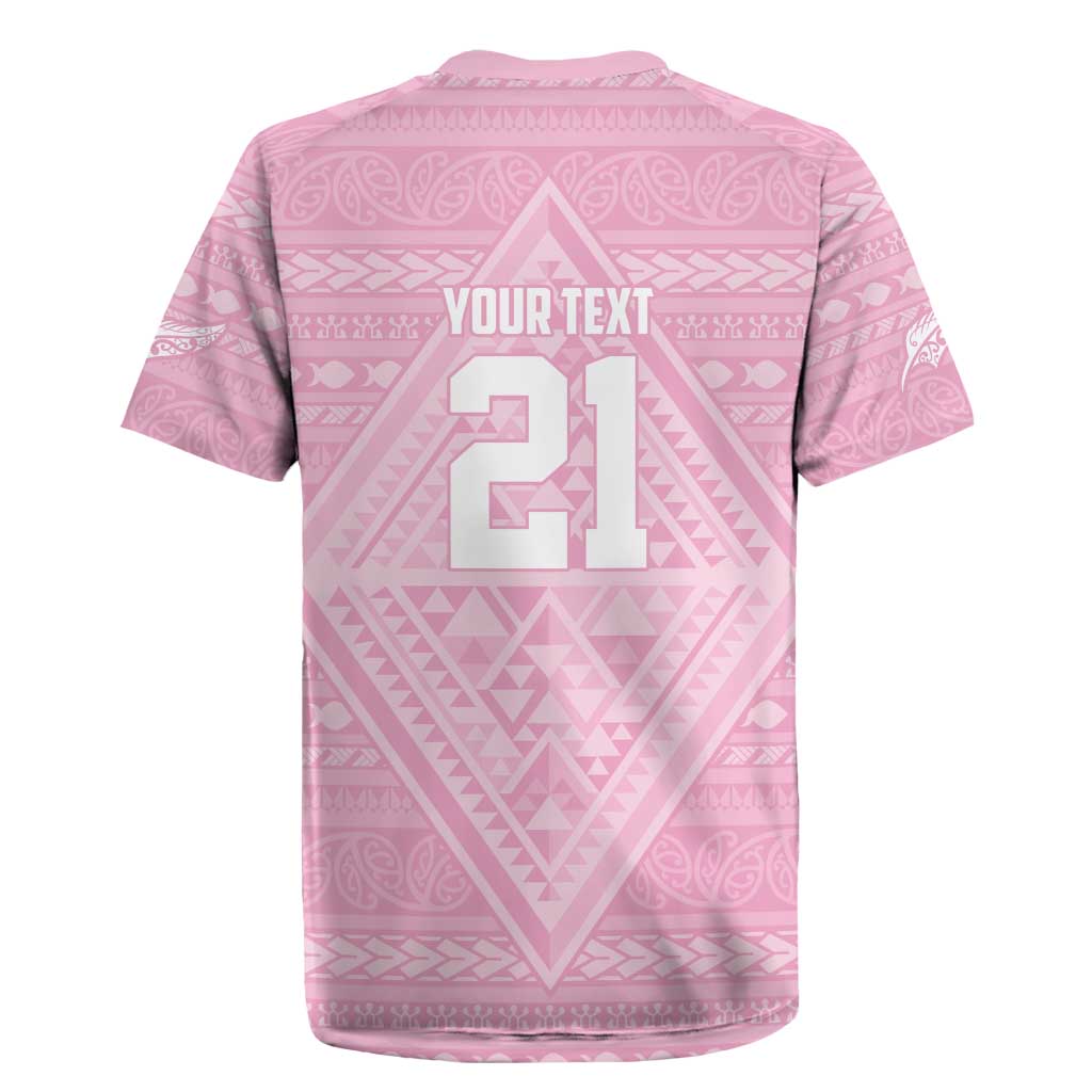 Custom New Zealand Basketball Indigenous Rugby Jersey LT9 - Polynesian Pride