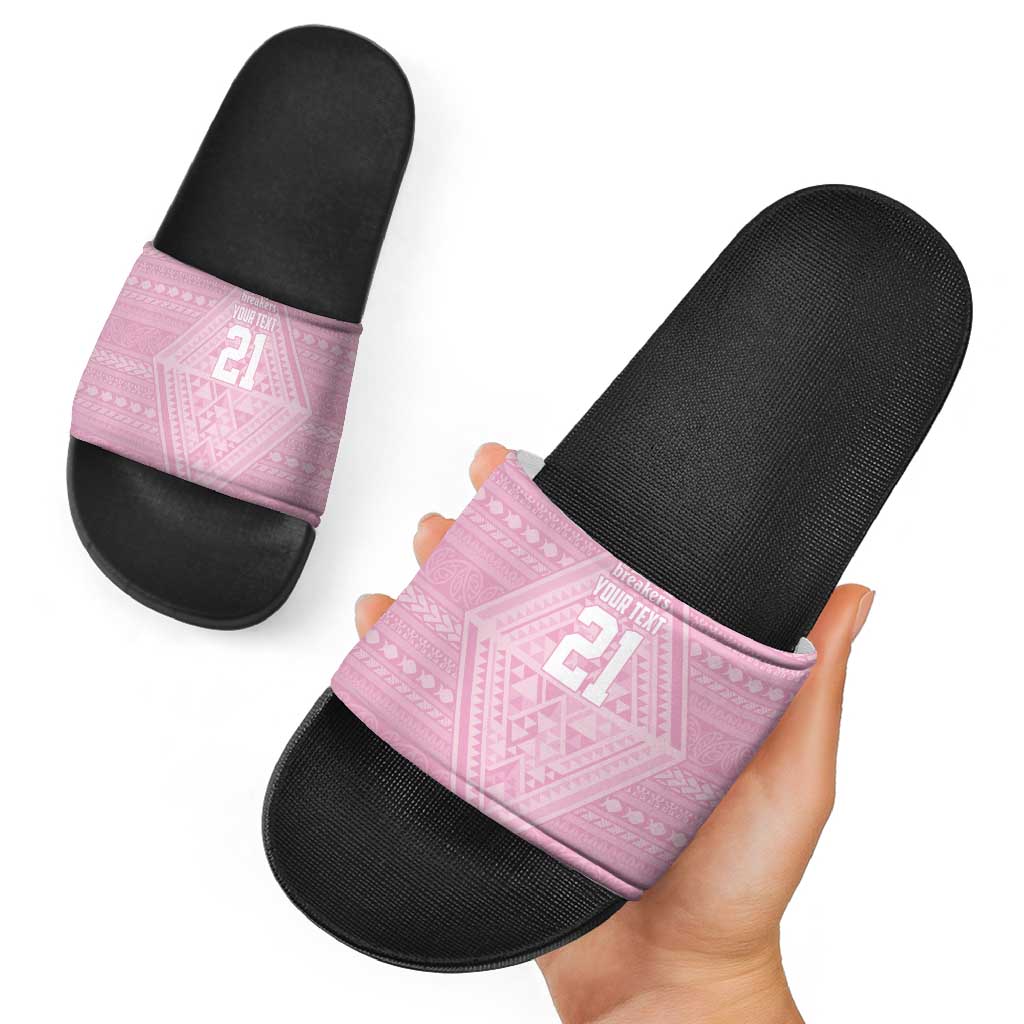 Custom New Zealand Basketball Indigenous Slide Sandals LT9 - Polynesian Pride