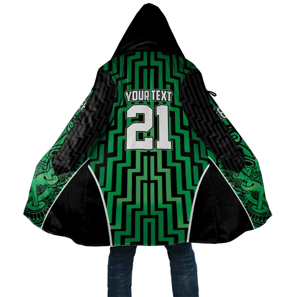 Custom Basketball New Zealand Cloak Green Maori Ta Moko Indigenous LT9 Unisex Green - Polynesian Pride