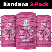 New Zealand Custom Neck Gaiter Fire Basketball Maori Tribal Pink LT9 package One Size: 25*50cm Pink - Polynesian Pride